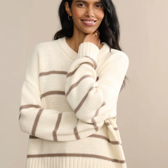 The Jenni Kayne Chloe Sweater (Wheat) - Picture 4 of 4